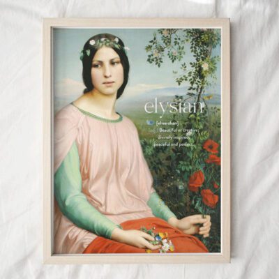 Woorde 7 Art Print