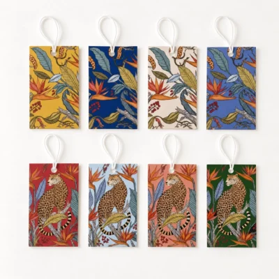 Leopard Garden Gift Tags