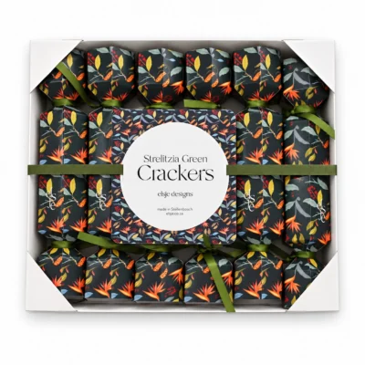 Wild Strelitzia Christmas Crackers | Set of 6
